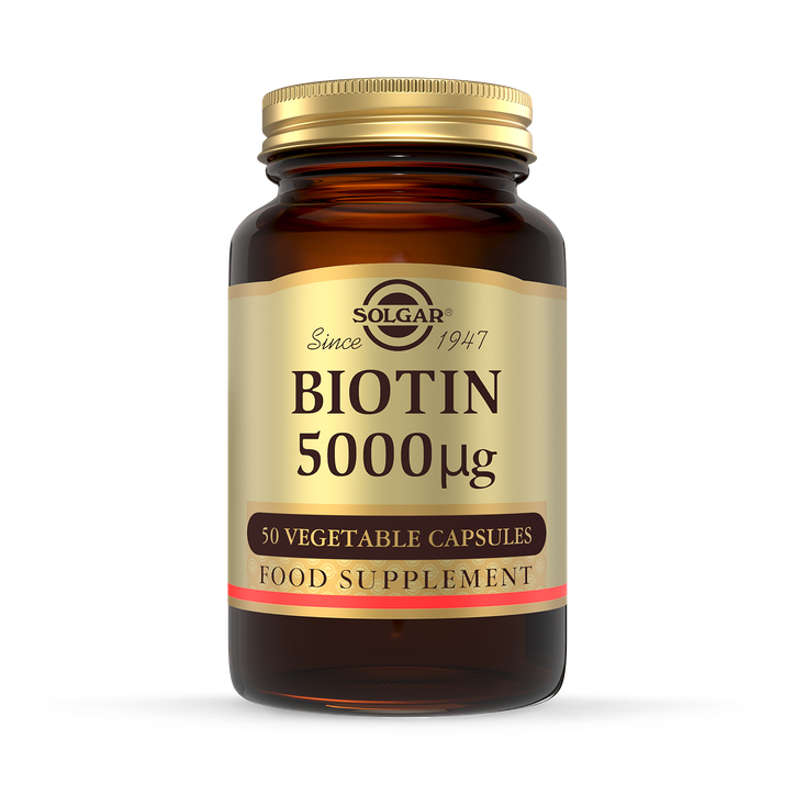 Solgar Biotin 5000µg 50 Vegi Capsules